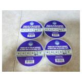 4 Rolls of ipg Aluminum Foil Tape