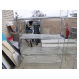 4-Tier Wire Shelving