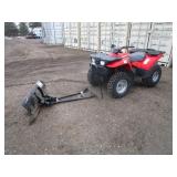 Kawasaki Prairie 400 ATV w/Snowplow