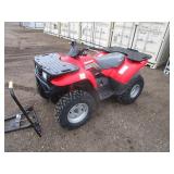 Kawasaki Prairie 400 ATV w/Snowplow