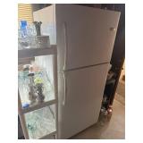 Frigidaire Top-Freezer Refrigerator, White - 69 in H x 30 in W x 32 in D - refrigerator only