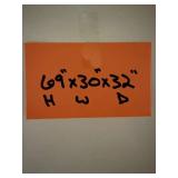 Frigidaire Top-Freezer Refrigerator, White - 69 in H x 30 in W x 32 in D - refrigerator only