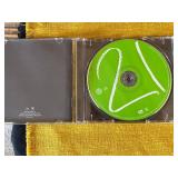 MCM VTG Birch & Rattan Accessory Table & SoundWorks Radio CD740 with 2 CDs included