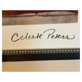 Celeste Peters Framed Art Print - Bowls Motif, Signed
