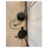 Two Floor Lamps - 58 in Tall & 56 in Tall
