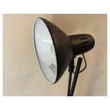 Two Floor Lamps - 58 in Tall & 56 in Tall