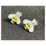 Misc Jewelry Lot w 12GF & Monet Bracelets, Flower Crystal Pendant Necklace - Silver-Tone with Iridescent Stones w Lot of Earrings