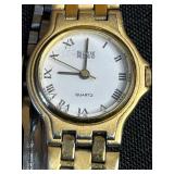 Assorted Gold Tone Watches - Clinton, Citizen, Skagen (Lot of 4)