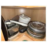 Metal Bakeware Assortment - Cake Pans, Loaf Pans, Pie Pans, Glass Dishes