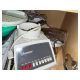 Osterizer Blender with Food Processor Attachments - Vintage Kitchen Equipment