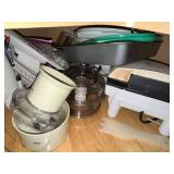 Osterizer Blender with Food Processor Attachments - Vintage Kitchen Equipment