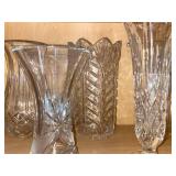 Crystal Glassware - Cut-Crystal Vases
