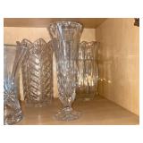 Crystal Glassware - Cut-Crystal Vases