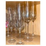 Champagne Flutes - Clear Glass