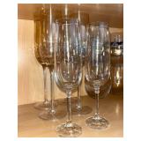 Champagne Flutes - Clear Glass