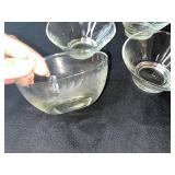 Glass Bowls Set - Clear, Assorted Sizes