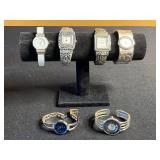 Vintage Watches Lot - Geneva, Folio, Persona & More (Lot of 6)