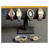 Geneva Platinum Elite Vintage Quartz Watches - Assorted Fashion Timepieces