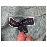 Assorted Women's Sweaters & Cardigans - Croft & Barrow, Coldwater Creek, Karen Scott in 3 Storage Boxes