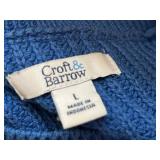 Assorted Women's Sweaters & Cardigans - Croft & Barrow, Coldwater Creek, Karen Scott in 3 Storage Boxes