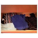 Assorted Women's Sweaters & Cardigans - Croft & Barrow, Coldwater Creek, Karen Scott in 3 Storage Boxes