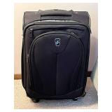 Atlantic Upright Spinner Suitcase - Black, 4-Wheel Luggage
