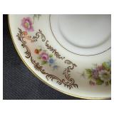 Wentworth DresRosa Floral Saucers - Gold Trim, Made in Japan