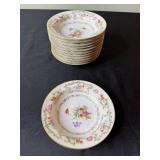 Went Worth China DresRosa 6-Inch Bowls - Made in Japan