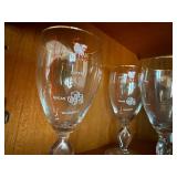Irish Coffee Glasses with Measuring Marks - Stemware Set