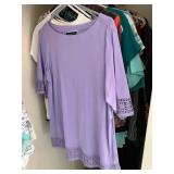 Entire Closet Contents Inc Women's Clothing Bundle - Karen Scott, JM Collection, Southern Lady (L) - Tops & Dresses
