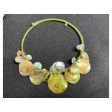 Turquoise, Abstract Gem & Enamel & 'Thrive' Bib Necklaces & More!