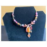 Beautiful Baltic Amber, Dragon Scale & Multi Color Pendant Necklaces!