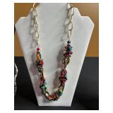 Beaded Necklaces - Pearl-Style White, Colorful Floating Seed Beads, Turquoise & More!!