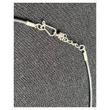 Assorted Jewelry Set: Nebula Resin Necklace w Matching Earrings, Silver Tone Tassel Pendant Necklace & Floral Box