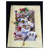 1981 World Series Official Program & Ephemera Set - Tickets, Pins & Vikings Matchbook