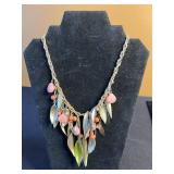 Necklace Collection - Multi-Strand Turquoise Beads with Filigree Pendants & Inc Coldwater Creek