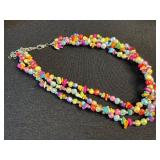 Assorted Necklace Jewelry Collection - w Pendants, Beads & Gem Stones