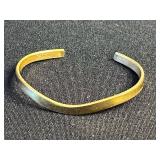 Sergio Los-California Cuff Bracelet, Assorted Costume Jewelry Lot: Blue Turquoise Beads, Yellow Beads, Bracelets & Pendants