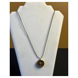 Sergio Los-California Cuff Bracelet, Assorted Costume Jewelry Lot: Blue Turquoise Beads, Yellow Beads, Bracelets & Pendants