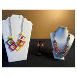 Collector's Dream VCLM Colorful Bead Necklace & Earrings Set & More!