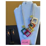 Collector's Dream VCLM Colorful Bead Necklace & Earrings Set & More!