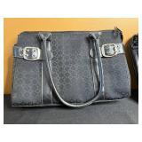 Coco Carmen by Nine West Crossbody & CHAPS Monogram & Checkered Handbags (Lot of 4)