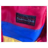 Stone & Co. Croc-Embossed Leather Tote - Colorful Bag Set