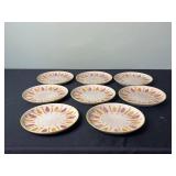 Red Wing Pepe 136 Dessert Plates