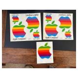 VTG Apple Rainbow Logo Sticker Sheets