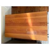 Wood Coffee Table With Drawer - 16 x 22 x 38 in