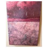 Brooks Landscape Diptych - 2-Panel Pink Tree Landscape, 40 in Tall