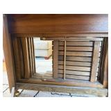 Mid-Century Drop-Leaf Dining Table - 62 in L x 34 in D x 28 in H