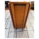 Mid-Century Drop-Leaf Dining Table - 62 in L x 34 in D x 28 in H