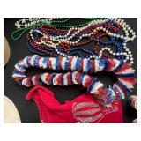 Underbed Storage Box 40 Jumbo - Assorted Beachwear, Hats, Beads & Accessories SZ L